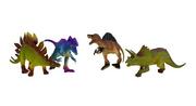 Figurki dla dzieci - Duże Dinozaury Figurki Zwierzęta Gumowe Zestaw 6 - miniaturka - grafika 1