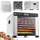 Suszarki do grzybów, owoców i warzyw - Suszarka do owoców G21 Kona, stal nierdzewna - miniaturka - grafika 1