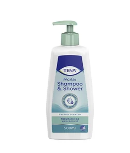 SCA Tena Szampon i żel pod prysznic 2w1 500 ml - Higiena osób starszych i niepełnosprawnych - miniaturka - grafika 1