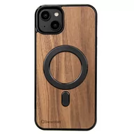 Etui i futerały do telefonów - Drewniane Etui Bewood iPhone 14 Plus Orzech Amerykański MagSafe - miniaturka - grafika 1