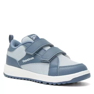 Buty dla chłopców - Buty Reebok WEEBOK CLASP LOW GY8440 Niebieski - grafika 1