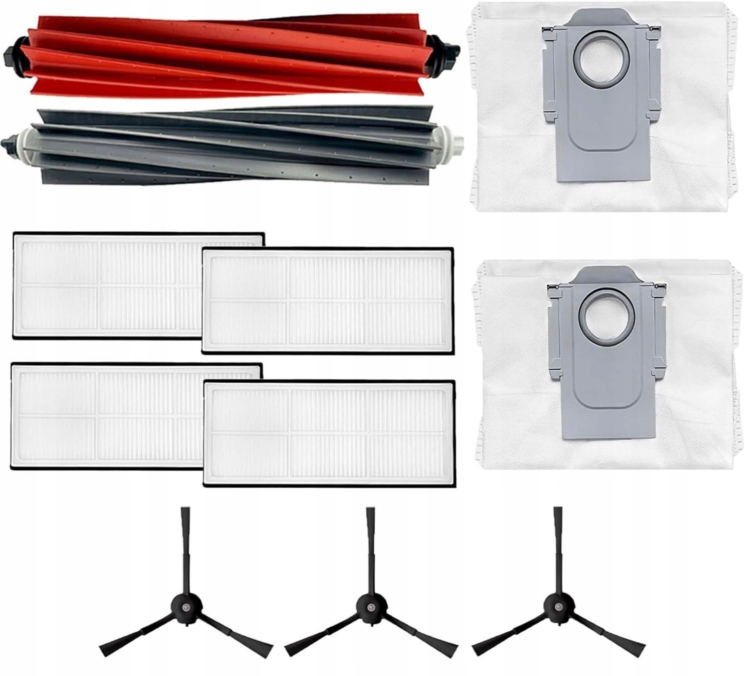 Zestaw Filtry Szczotki Worki Do Odkurzacza Robota Roborock S8 Pro Ultra S8+