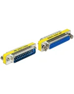 Adaptery i przejściówki - Delock ADAPTER D-SUB 25PIN M >D-SUB 25PIN F (65484) - miniaturka - grafika 1