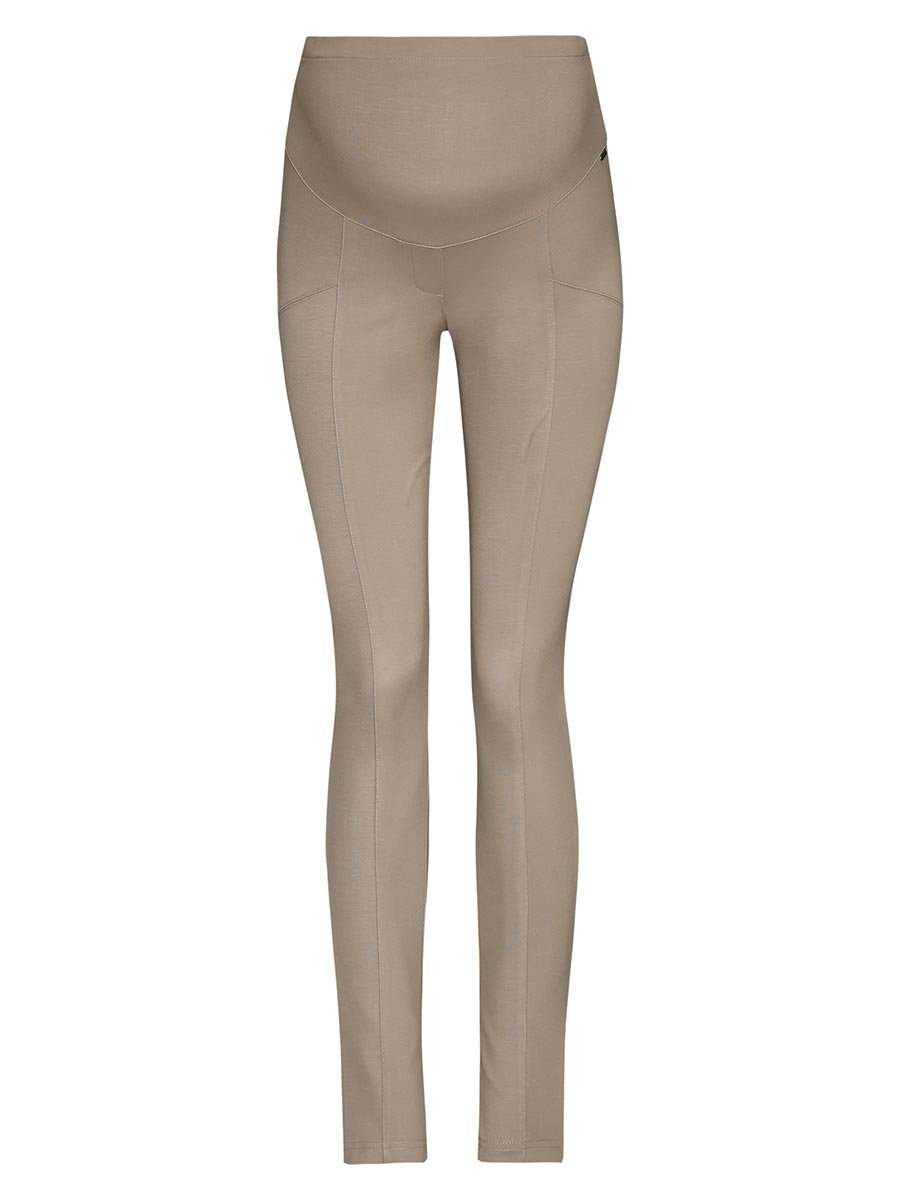 Damskie legginsy ciążowe beżowe Bellybutton, r.36