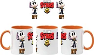 Kubki - Kit2 Kubek Ceramiczny Prezent Tasse Mug Mug Brawl Stars Battle Arena Kit, Pomarańczowy 330 ml - miniaturka - grafika 1