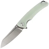 Noże - Nóż składany Bestech Texel Transparent G10, Grey Titanized / Satin D2 (BG21B-2) - miniaturka - grafika 1