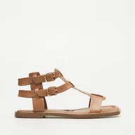 Sandały damskie - TAMARIS FARBE COGNAC SANDALS - Tamaris - miniaturka - grafika 1