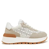 Sneakersy damskie - Sneakersy Liu Jo BA5043 PX248 Szary - miniaturka - grafika 1