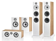 Głośniki i kolumny - Bowers & Wilkins 603 S3 + 607 S3 + HTM6 S3 (dąb) - miniaturka - grafika 1