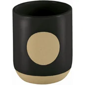 Kubki na szczoteczki do zębów - Kleine Wolke Spot Kubek łazienkowy czarny - miniaturka - grafika 1
