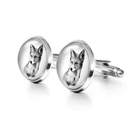 Spinki do mankietów i krawatów - Lis - Into the Wild - spinki do mankietów - miniaturka - grafika 1