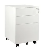 Szafki biurowe - Kontener XD-040-3-W - Biały - miniaturka - grafika 1