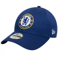 Czapki dla dzieci - New Era 9FORTY Kids Core Chelsea FC Cap 12360178, dla chłopca, Czapka z daszkiem, Niebieski - miniaturka - grafika 1