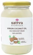 Olej spożywczy - Olej Kokosowy Organiczny Virgin, Sattva Ayurveda, 500ml - miniaturka - grafika 1