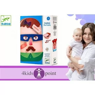 Djeco Magnetyczne puzzle PORTRAITO - Puzzle - miniaturka - grafika 1