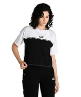Koszulki i topy damskie - PUMA Power Tape tee Koszulka Damska - miniaturka - grafika 1
