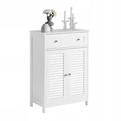 Szafki łazienkowe - Łazienkowe Komoda kuchenna szafki z szuflady na dokument biuro FRG238-W - miniaturka - grafika 1