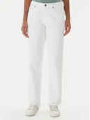 Spodnie damskie - Guess Jeans Jeansy W5YA0I D0131 Biały Boyfriend Fit - miniaturka - grafika 1