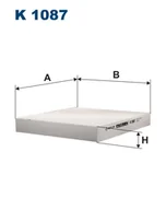 Filtry kabinowe - Filtron K 1087 - miniaturka - grafika 1