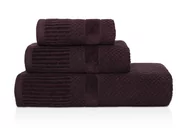 Ręczniki - Detexpol Ręcznik Ivo 30x50 frotte burgund ciemny 500 g/m2 MKO-2310158 - miniaturka - grafika 1