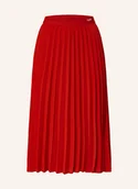 Spódnice - Tommy Hilfiger Spódnica Plisowana rot - miniaturka - grafika 1