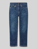 Spodnie i spodenki dla dziewczynek - Jeansy o kroju skinny fit z 5 kieszeniami - miniaturka - grafika 1