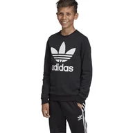 Bluzy dla dziewczynek - Bluza Dziecięca z dużym logo adidas Trefoil ED7797-152 - miniaturka - grafika 1