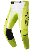 Odzież motocyklowa - Spodnie Cross Alpinestars Techstar Push Fluo Żółty Fluorescencyjny/Złamany Biały28 - miniaturka - grafika 1