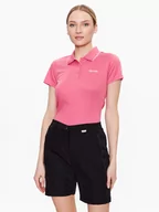 Koszulki sportowe damskie - Regatta Polo Maverick RWT210 Różowy Regular Fit - miniaturka - grafika 1
