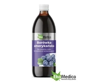 Suplementy naturalne - BORÓWKA AMERYKAŃSKA suplement diety w płynie EkaMedica 500ml - miniaturka - grafika 1