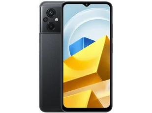 OUTLET - Smartfon POCO M5 4/128GB Czarny 4G (LTE) 4 GB/128 GB Czarny - Telefony OUTLET - miniaturka - grafika 1