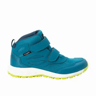 Buty dla dziewczynek - Buty dziecięce Jack Wolfskin WOODLAND TEXAPORE MID VC K scuba - 30 - grafika 1