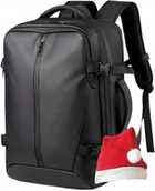 Torebki damskie - Plecak Próżniowy Pompka Duży Torba Biznes Rozszerzalny Pojemny Antykradzież - miniaturka - grafika 1