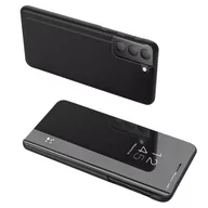Etui i futerały do telefonów - Clear View Case futerał etui z klapką LG K62 / K52 / K42 czarny - miniaturka - grafika 1