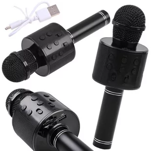 Mikrofon bezprzewodowy karaoke głośnik IN0136 - Zabawy w naśladowanie dorosłych - miniaturka - grafika 1