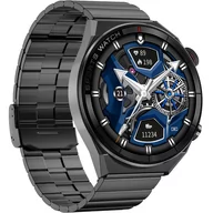 Smartwatch - Zegarek SMARTWATCH Rubicon E99 black - miniaturka - grafika 1