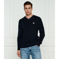 Swetry męskie - Guess Jeans Sweter Regular Fit - miniaturka - grafika 1