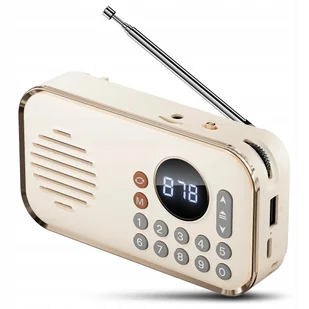 GŁOŚNIK PRZENOŚNY BEZPRZEWODOWY BLUETOOTH RADIO FM USB AUX MP3 NA PREZENT - Głośniki przenośne - miniaturka - grafika 1