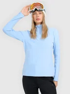 Bluzy damskie - 4F Bielizna termiczna polarowa (góra) damska - niebieska XXL - miniaturka - grafika 1