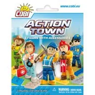 Zabawki konstrukcyjne - COBI Cobi Blocks promocyjny miasto figurki z akcesoriami - miniaturka - grafika 1
