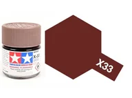 Akcesoria i części modelarskie - Tamiya Acrylic 81033 X-33 Metallic Bronze 23Ml [Gloss] - miniaturka - grafika 1
