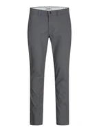 Spodnie męskie - Jack & Jones Spodnie chino "Marco" w kolorze antracytowym - miniaturka - grafika 1