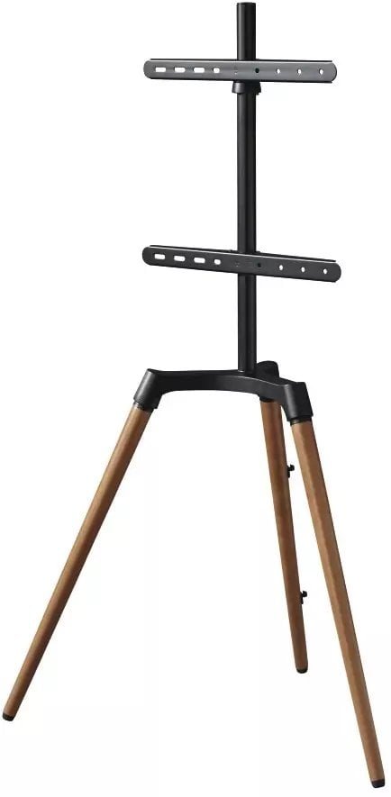 HAMA STOJAK DO TV TYPU SZTALUGA, WYGLĄD DREWNA, VESA 400X400 65“, MAX 35 KG