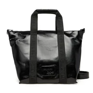 Torebki damskie - Torebka Pepe Jeans Chelsea Glossy PL0300009 Czarny - miniaturka - grafika 1