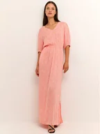 Sukienki - Kaffe Sukienka letnia Isolde Amber 10507514 Pomarańczowy Regular Fit - miniaturka - grafika 1