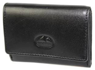 Portfelik Uniwersalny Mała Sakieweczka Skórzana El Forrest (PL) MARS III KOMIN 245 67 RFID CZARNY 10 x 8 x 2,5 [cm] - Portfele - miniaturka - grafika 3