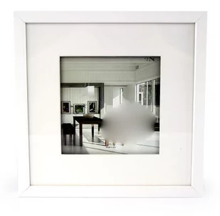 Ramka 40x40 (30x30 ) EFEKT 3D biały - Ramki na zdjęcia - miniaturka - grafika 1