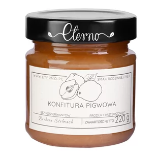 Eterno Konfitura pigwowa Eterno 220g 259A-818BC - Konfitury, marmolady, powidła - miniaturka - grafika 1