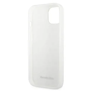 Mercedes MEHCP13SESPWH iPhone 13 mini 5,4" biały/white hardcase Silver Stars Pattern - Etui i futerały do telefonów - miniaturka - grafika 7