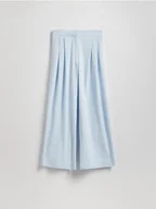 Spodnie damskie - Reserved - Spodnie z wiskozą - jasnoniebieski - miniaturka - grafika 1